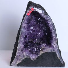 晶之艺 紫晶洞 宽×高×洞深×壁厚：23cm×29cm×6cm ×20cm