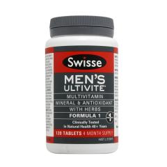 澳洲Swisse男士综合复合维生素片120片 1瓶装