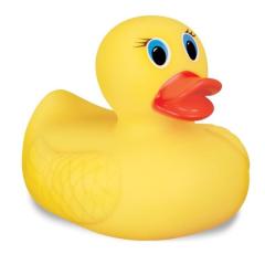 【保税仓】Munchkin麦肯齐小鸭子婴儿洗澡玩具宝宝游泳浴戏水变色感温小黄鸭 1个装