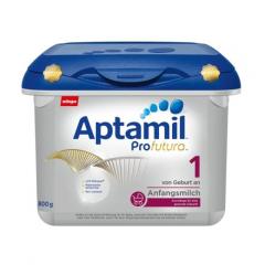 德国Aptamil爱他美白金版1段婴儿牛奶粉800g（0-6个月宝宝）宝盒装 1盒装