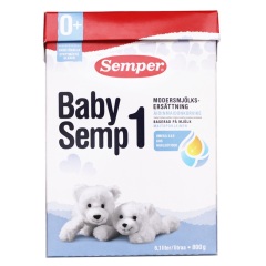 瑞典本土Semper 森宝1段 配方奶粉 （0-6个月） 1盒装