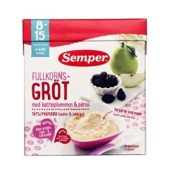 瑞典本土Semper 森宝 麦粥米糊米粉 （8-15个月） 2盒装