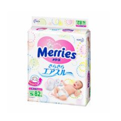 【一般贸易】日本Merries花王纸尿裤 S82 4包