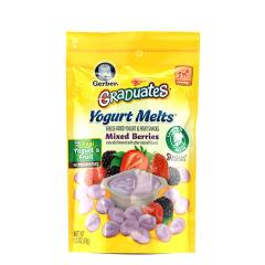 美国Gerber嘉宝混合莓味酸奶溶溶豆 1袋装