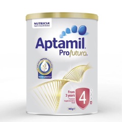 新版澳洲爱他美白金版Aptamil婴幼儿配方奶粉4段 （3岁以上）900g 1罐装（保质期2021年