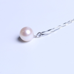 晓燕珠宝  珍珠吊坠 12毫米淡水珠纯圆微瑕挂件