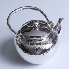 中国白银  纯银小茶壶 354g 直径13cm 高11cm