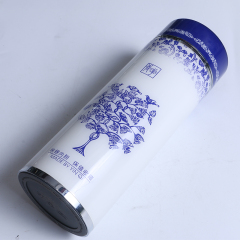 中国白银  纯银内胆水晶杯（摇钱树）银重70g 直径6.5cm 高18.5cm