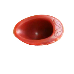 上锦南红  龙樽柿子红玫瑰红精品（无裂） 48mm*28.8mm*23.6mm   重量31.6g
